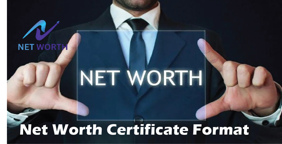 Net Worth Certificate Format