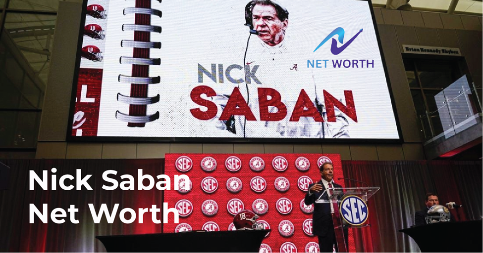 Nick Saban Net Worth